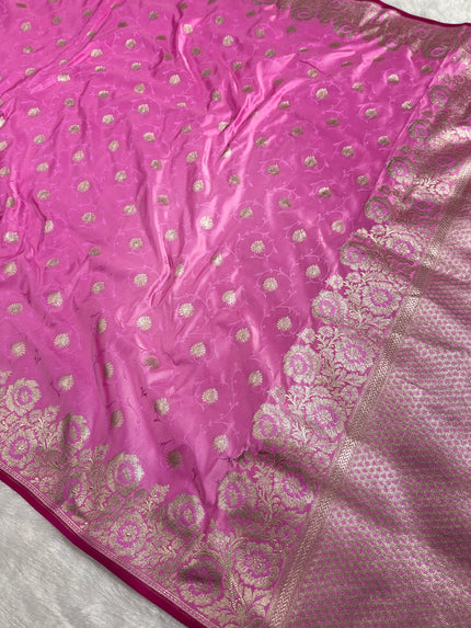 BANARASI MASHRU KATAN SILK SAREE HN533
