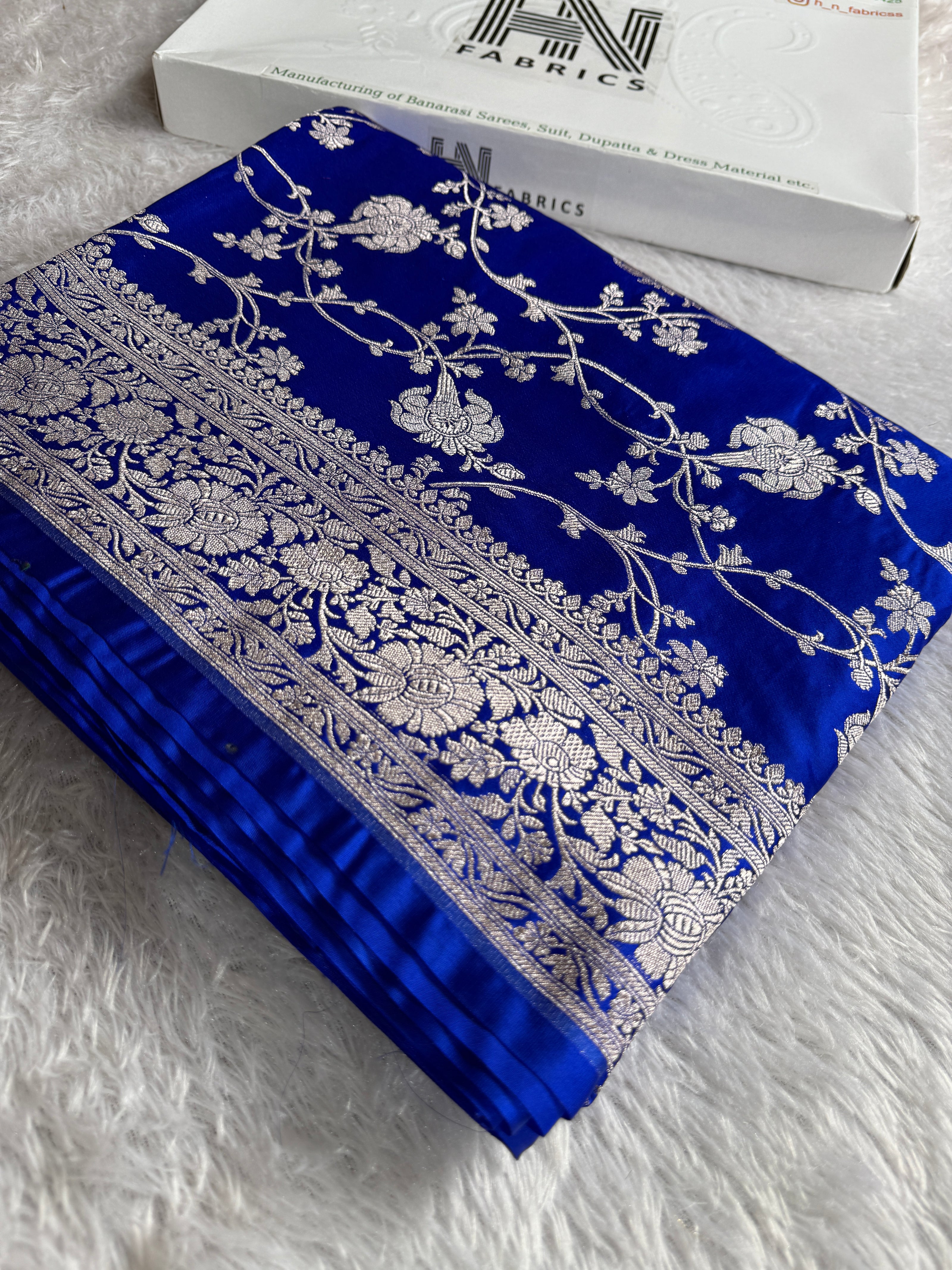 BANARASI MASHRU KATAN SILK SAREE HN551