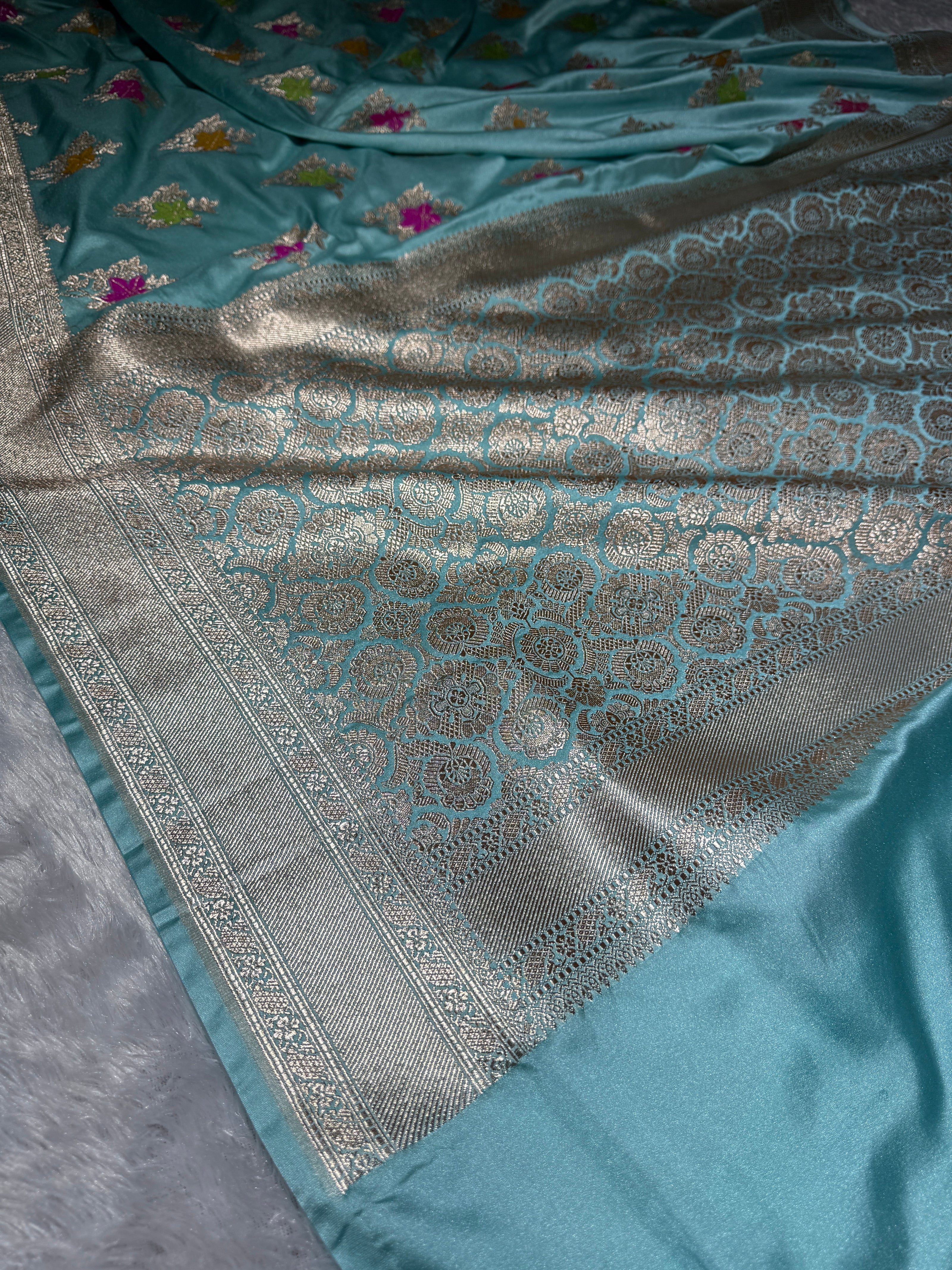 Banarasi Mashru Katan Silk Saree hn150