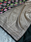 BANARASI MASHRU KATAN SILK SAREE HNHN561