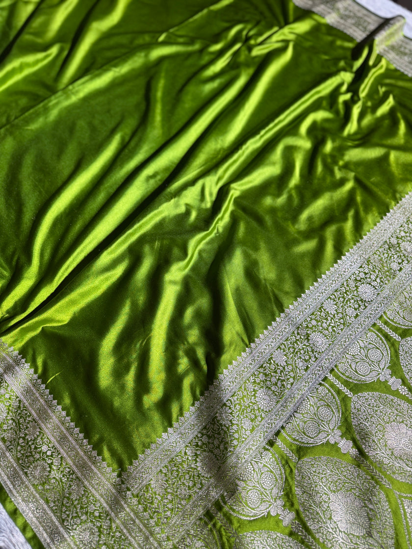 BANARASI MASHRU KATAN SILK SAREE HN199