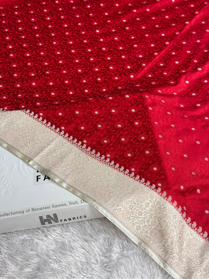 BANARASI MASHRU KATAN SILK SAREE HN820