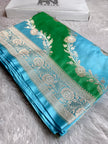 BANARASI MASHRU KATAN SILK SAREE HN540