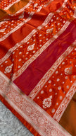 BANARASI MASHRU KATAN SILK SAREE MK012