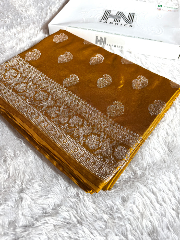 BANARASI MASHRU KATAN SILK SAREE HN513
