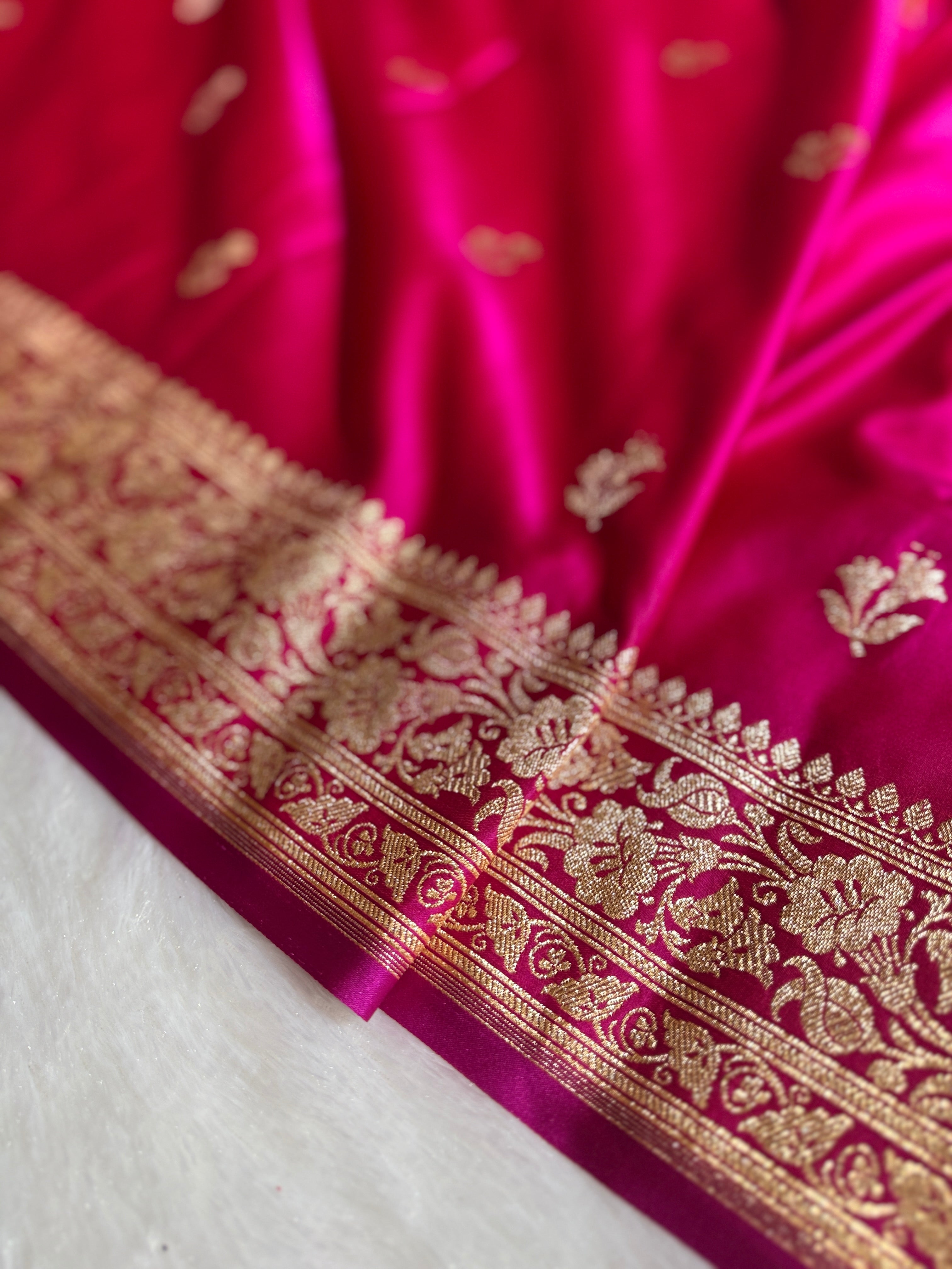 BANARASI KATAN SILK SAREE HN518