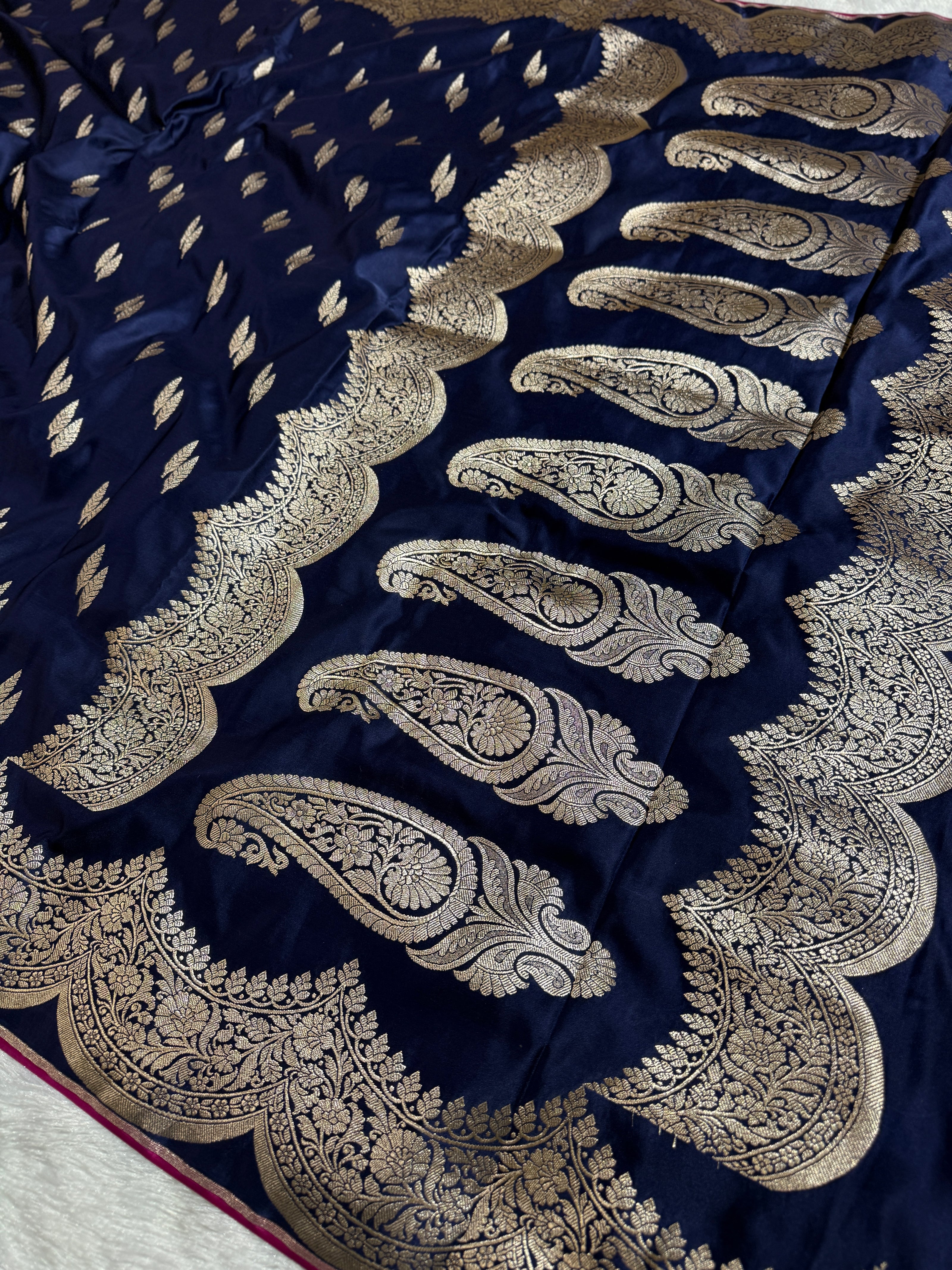 BANARASI MASHRU KATAN SILK SAREE HN530