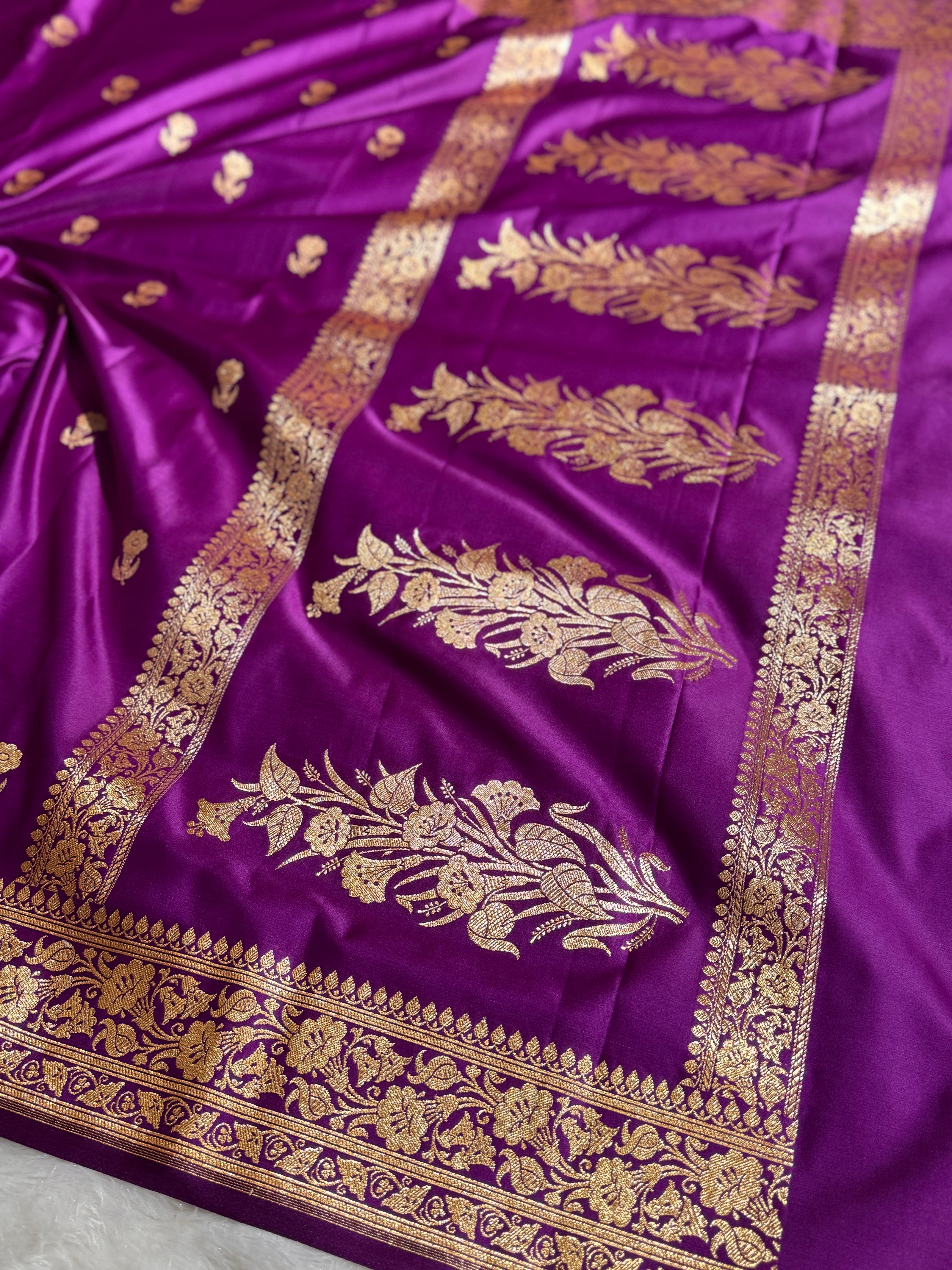 BANARASI SATIN SILK SAREE HN518