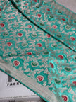 BANARASI MASHRU KATAN SILK SAREE MK016