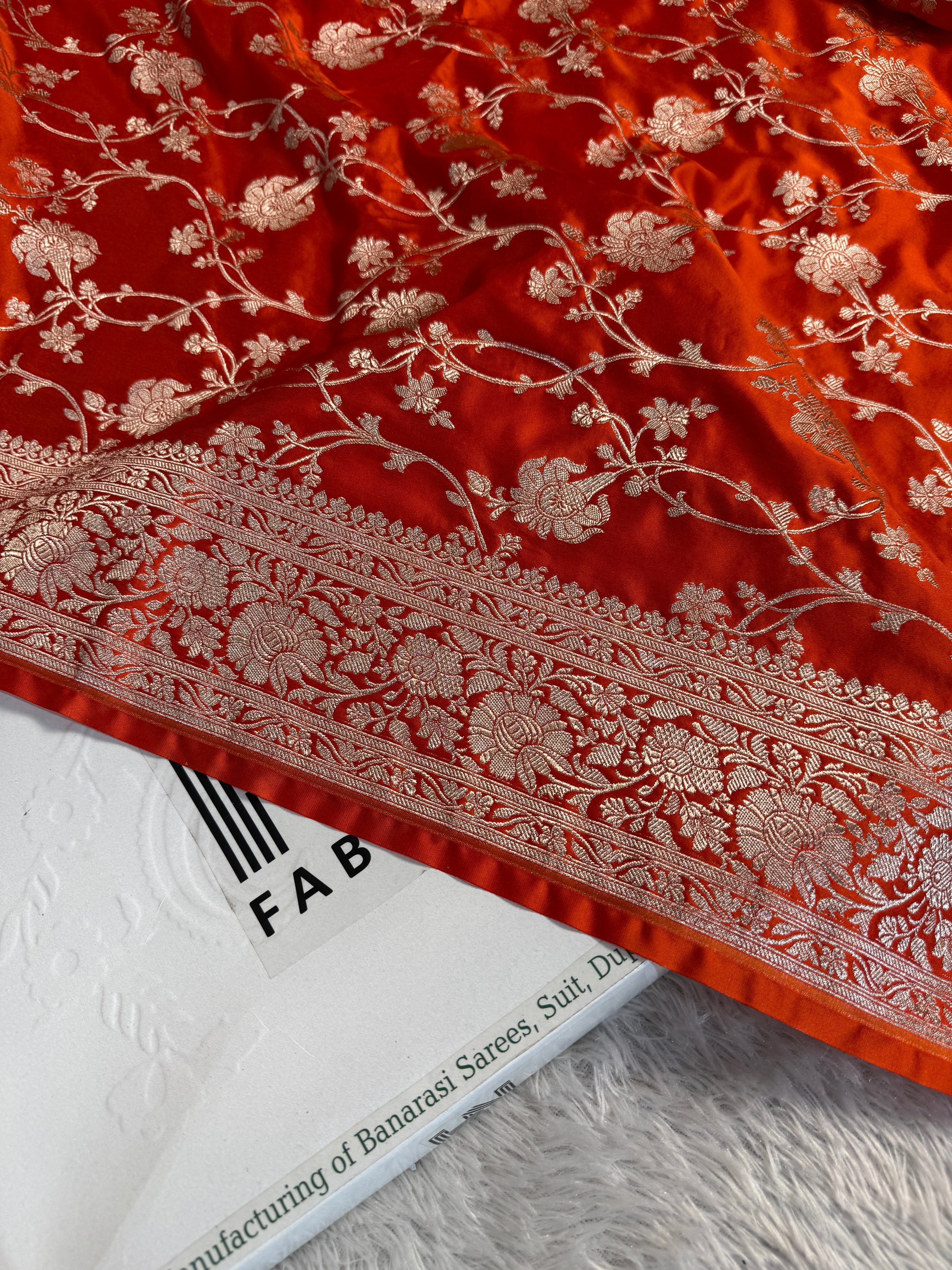 BANARASI MASHRU KATAN SILK SAREE HN551