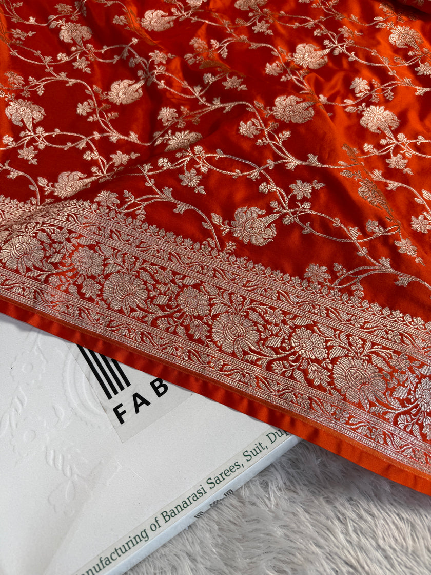 BANARASI MASHRU KATAN SILK SAREE HN551