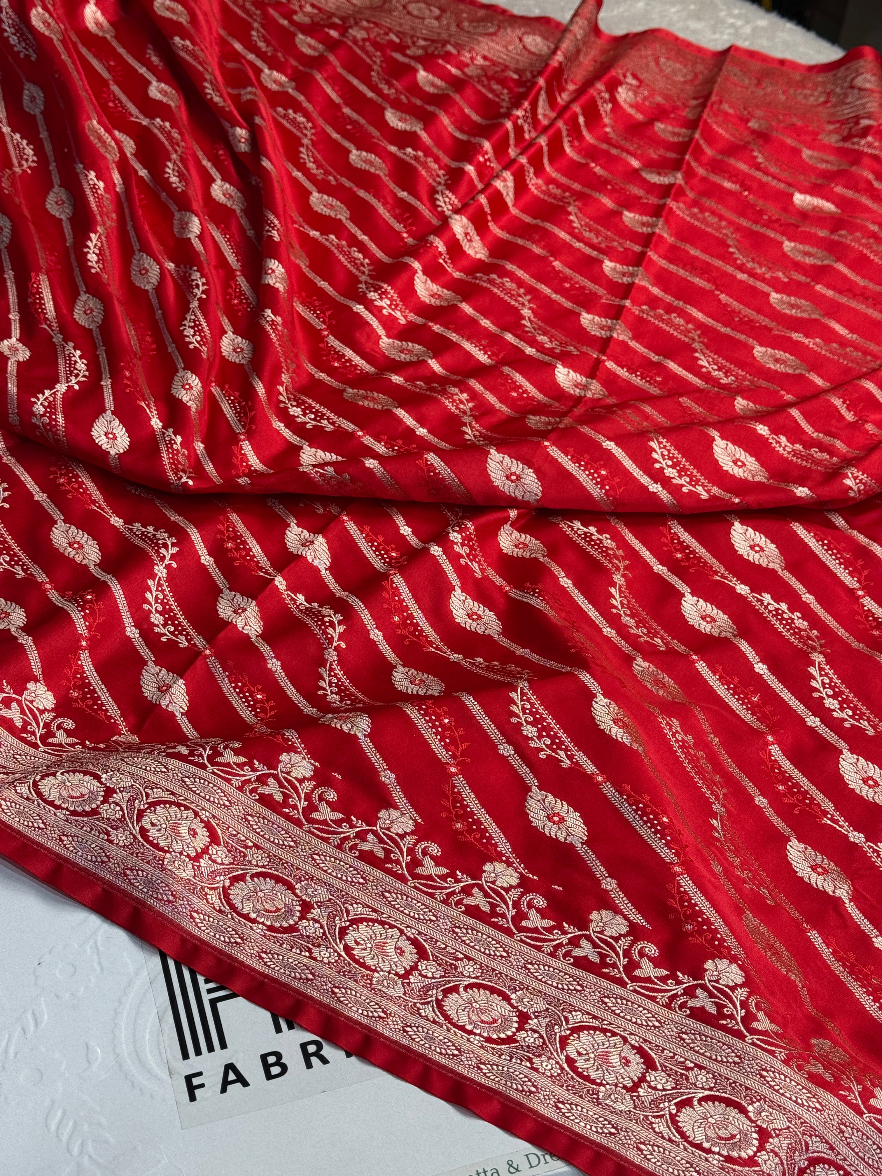 BANARASI MASHRU KATAN SILK SAREE HN651