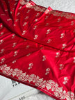 BANARASI MASHRU KATAN SILK SAREE MK005