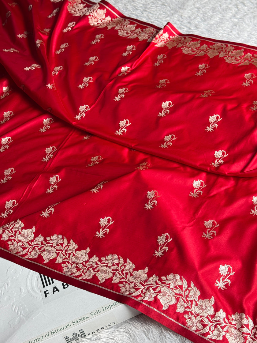 BANARASI MASHRU KATAN SILK SAREE MK005