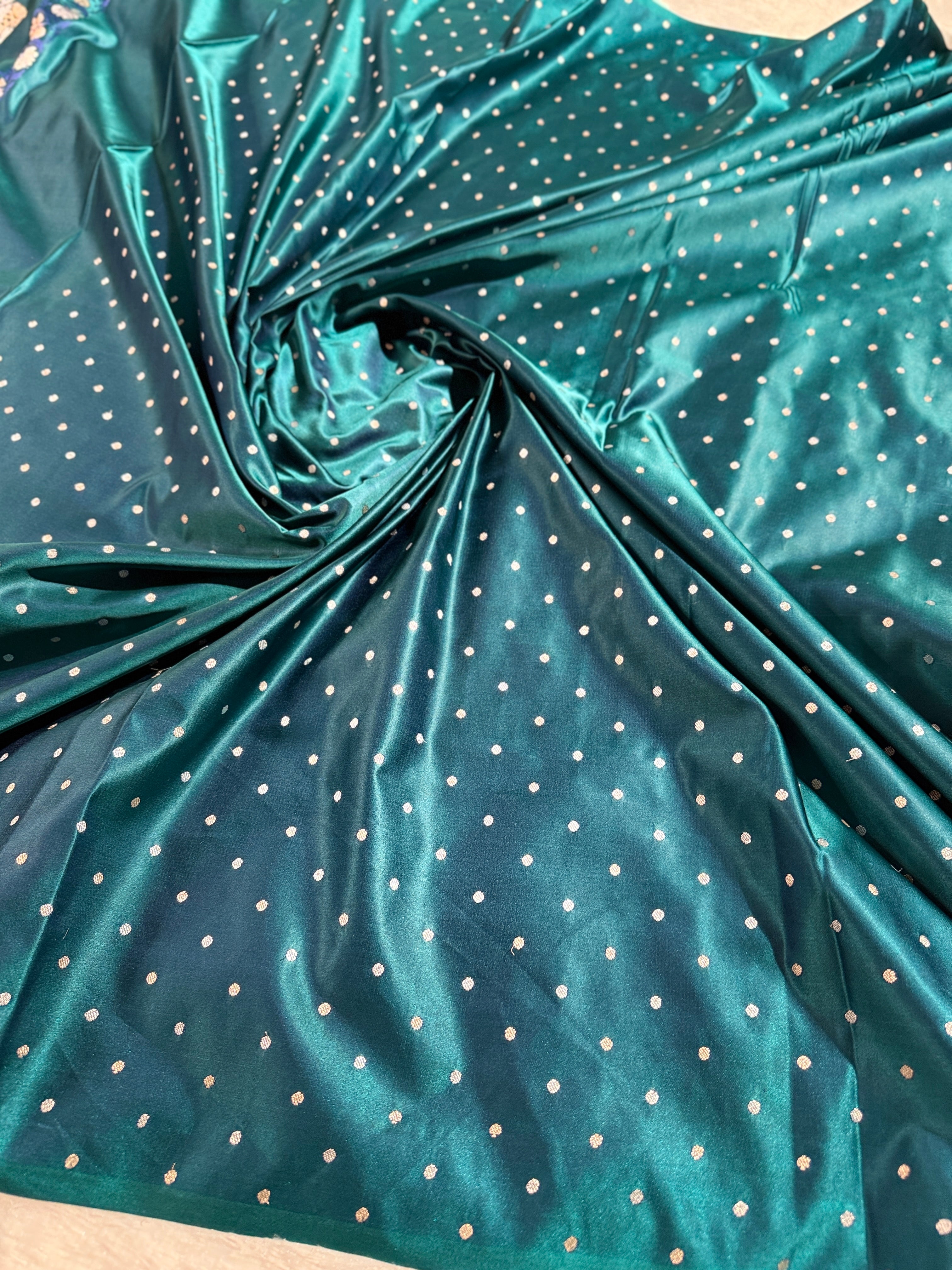 BANARASI MASHRU KATAN SILK SAREE HN541