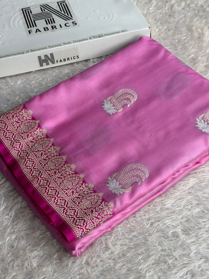 BANARASI MASHRU KATAN SILK SAREE MK 042