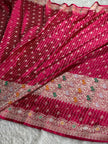 BANARASI MASHRU KATAN SILK SAREE MK029