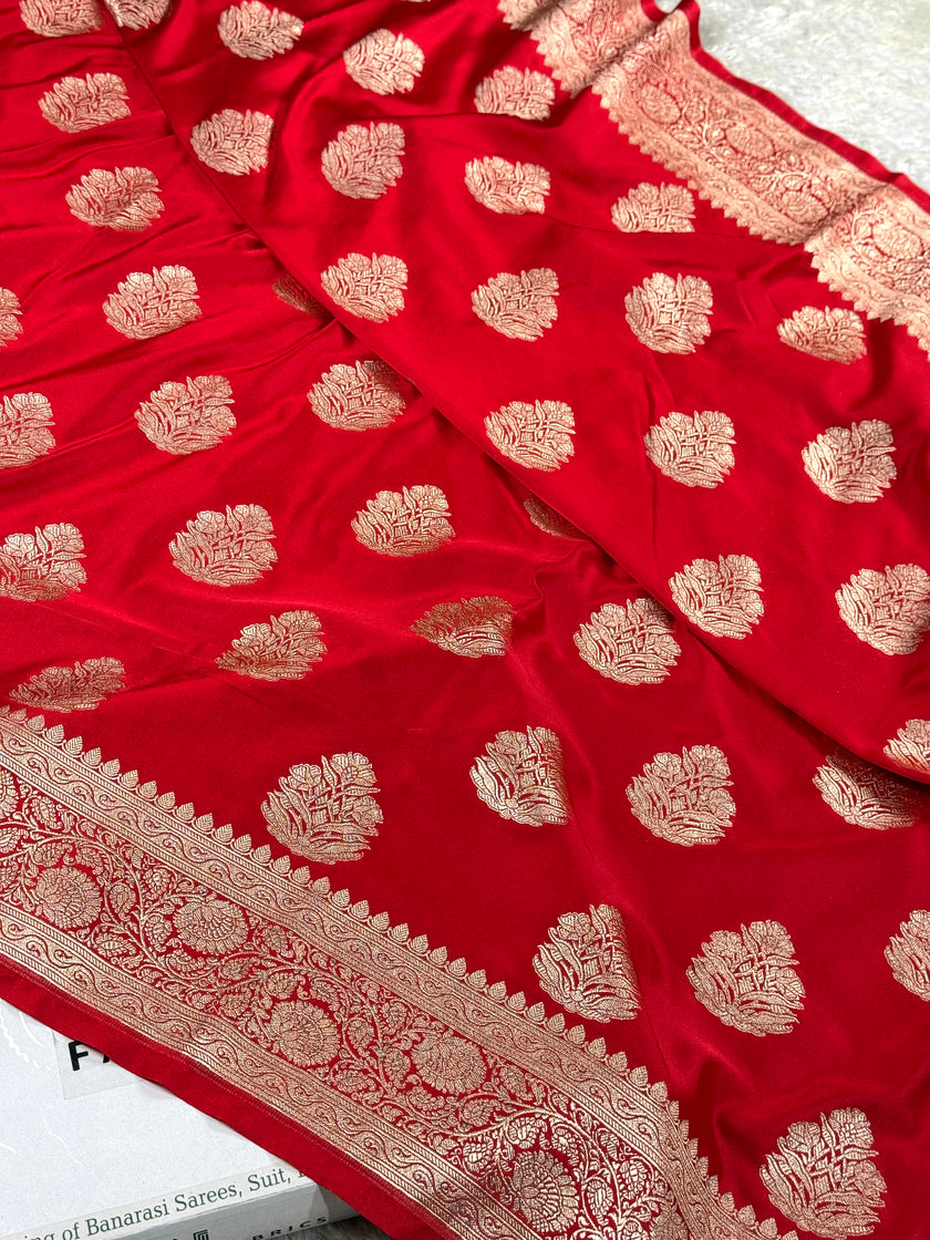 BANARASI MASHRU KATAN SILK SAREE HN920