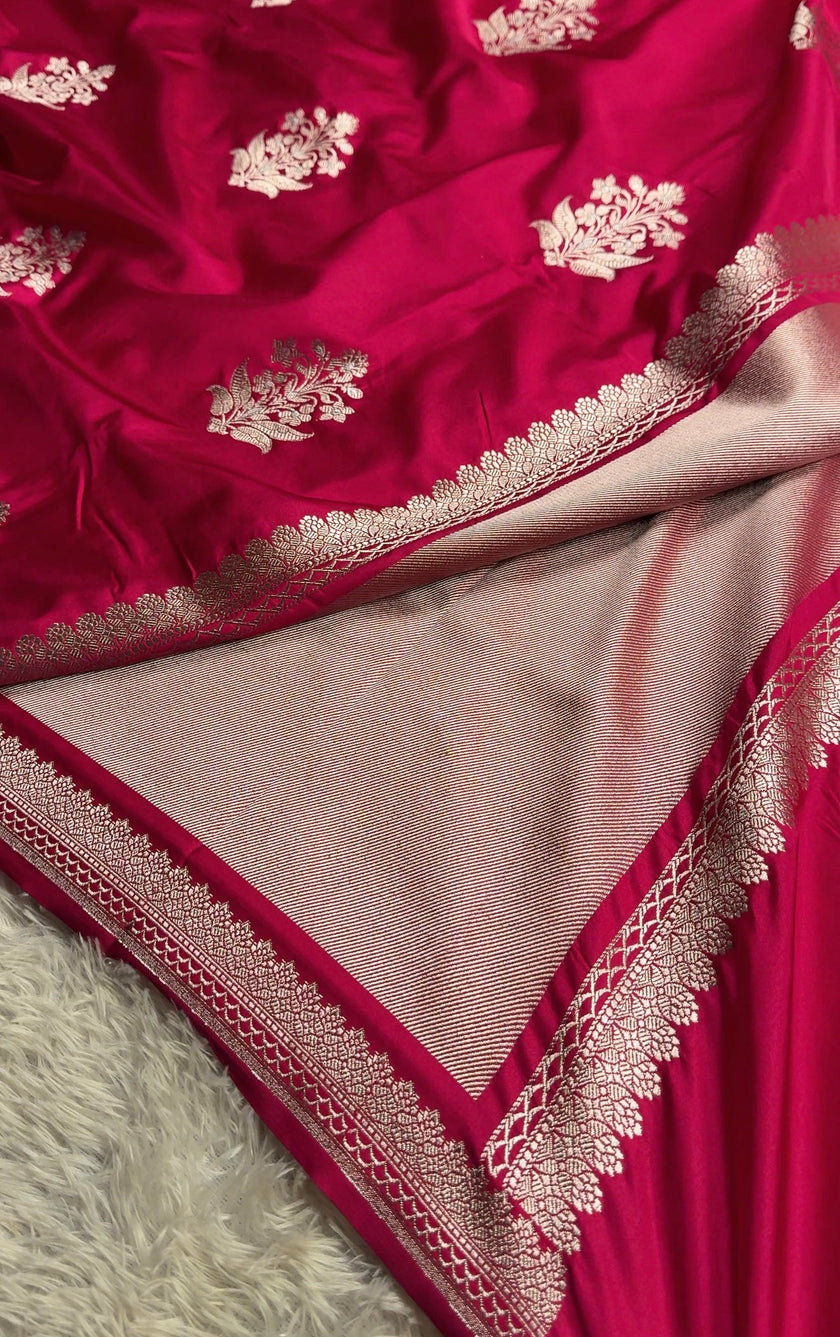 BANARASI MASHRU KATAN SILK SAREE HN815