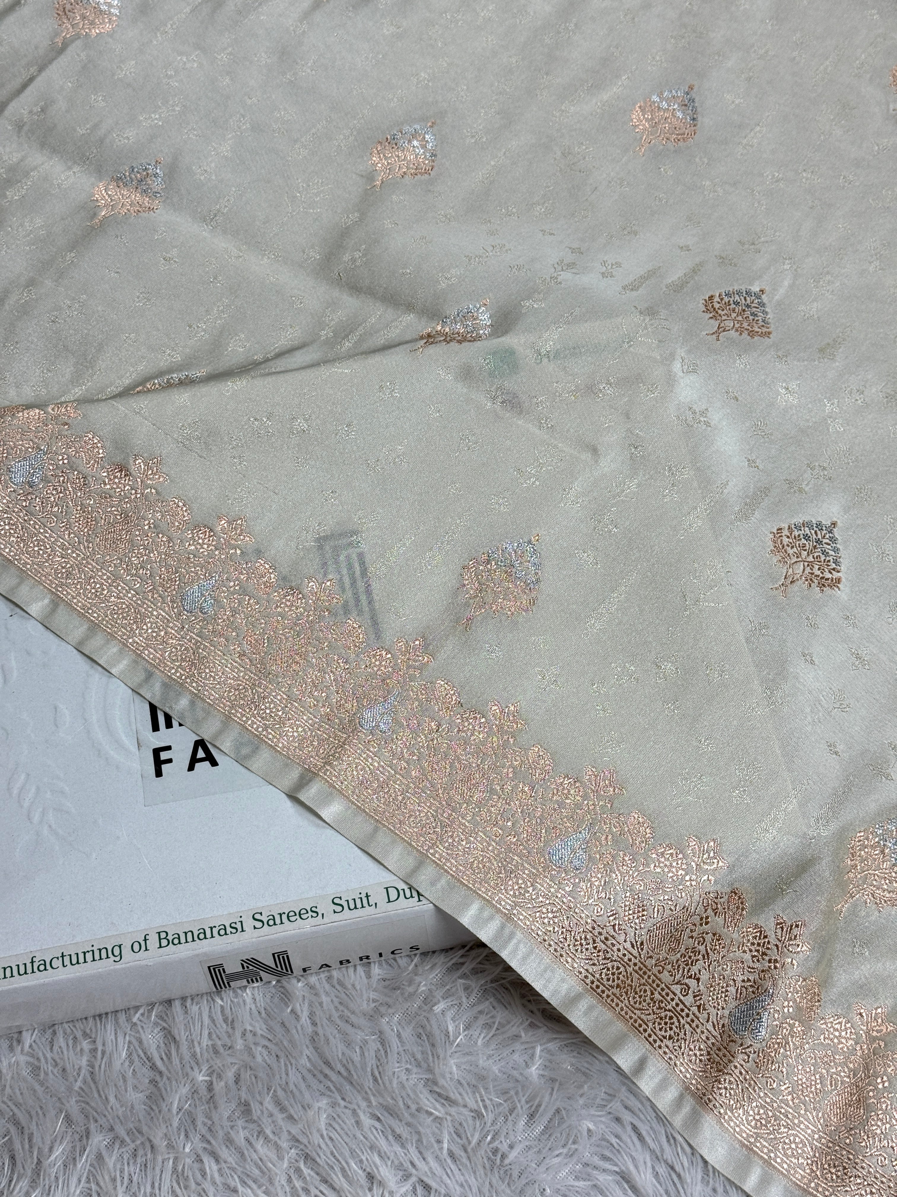 BANARASI MASHRU TISSUE SILK SAREE MKT001
