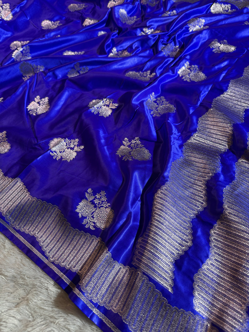 BANARASI MASHRU KATAN SILK SAREE HN501