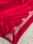 BANARASI MASHRU KATAN SILK SAREE MK059