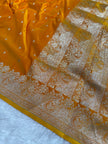 BANARASI MASHRU KATAN SILK SAREE HN537