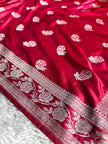 BANARASI MASHRU KATAN SILK SAREE HN507
