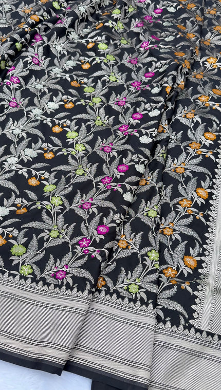 Banarasi Mashru Katan Silk Saree HN119