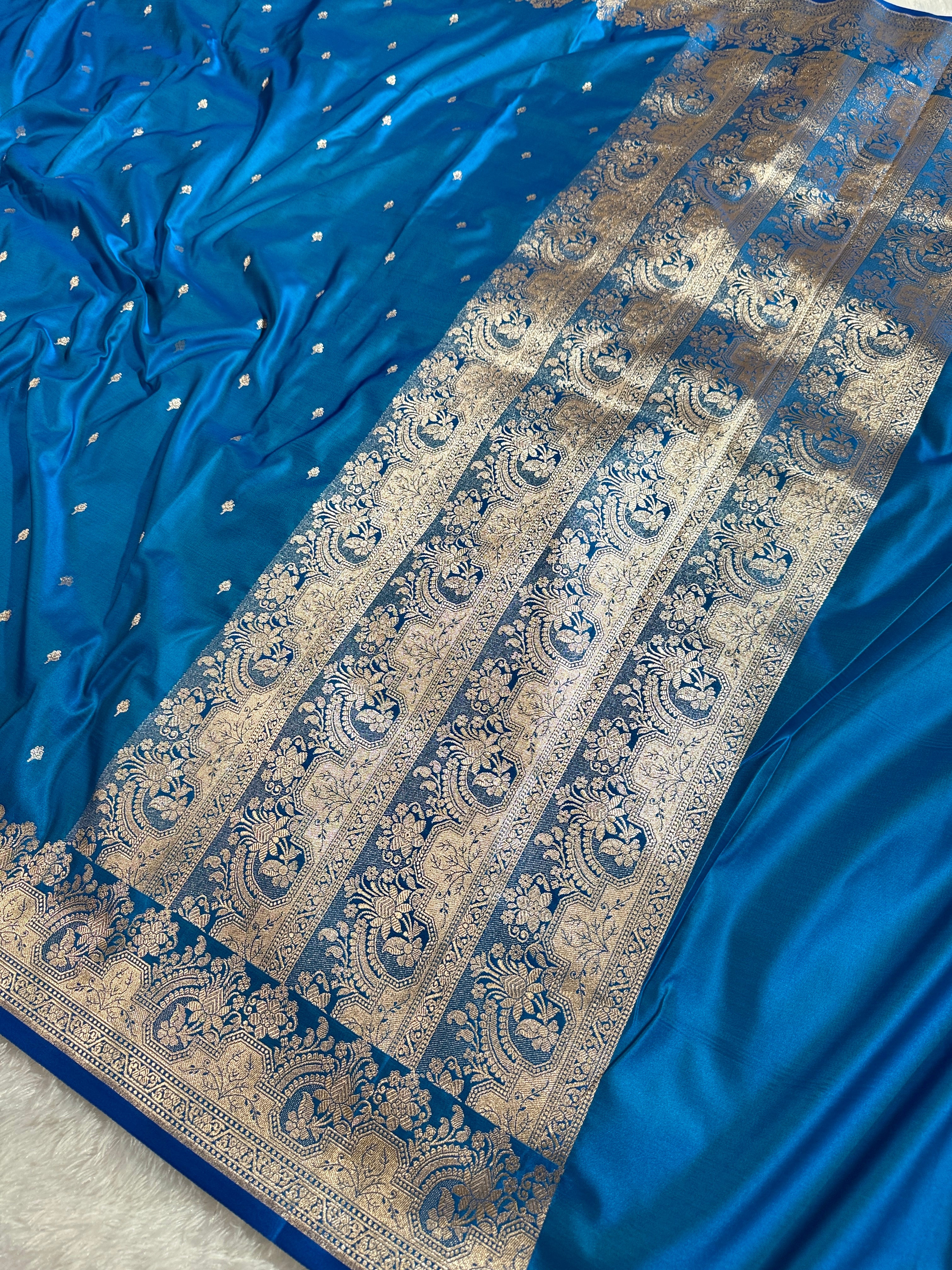 BANARASI MASHRU KATAN SILK SAREE HN537