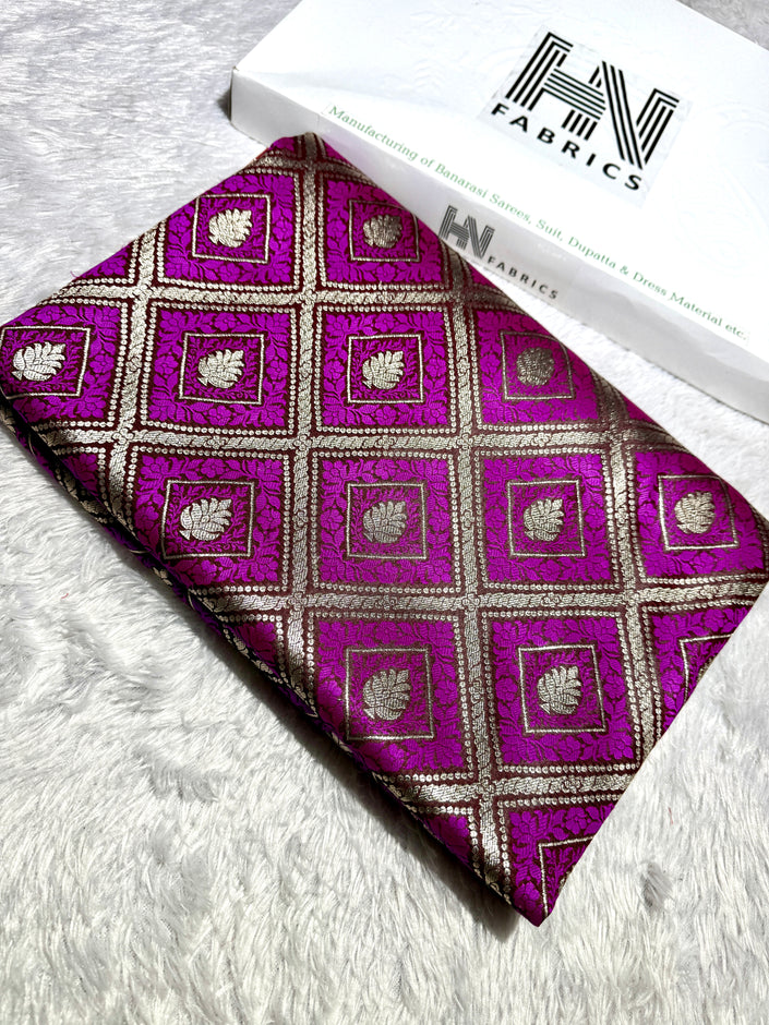 Banarasi Mashru Katan Silk Saree Tanchui Design HN111