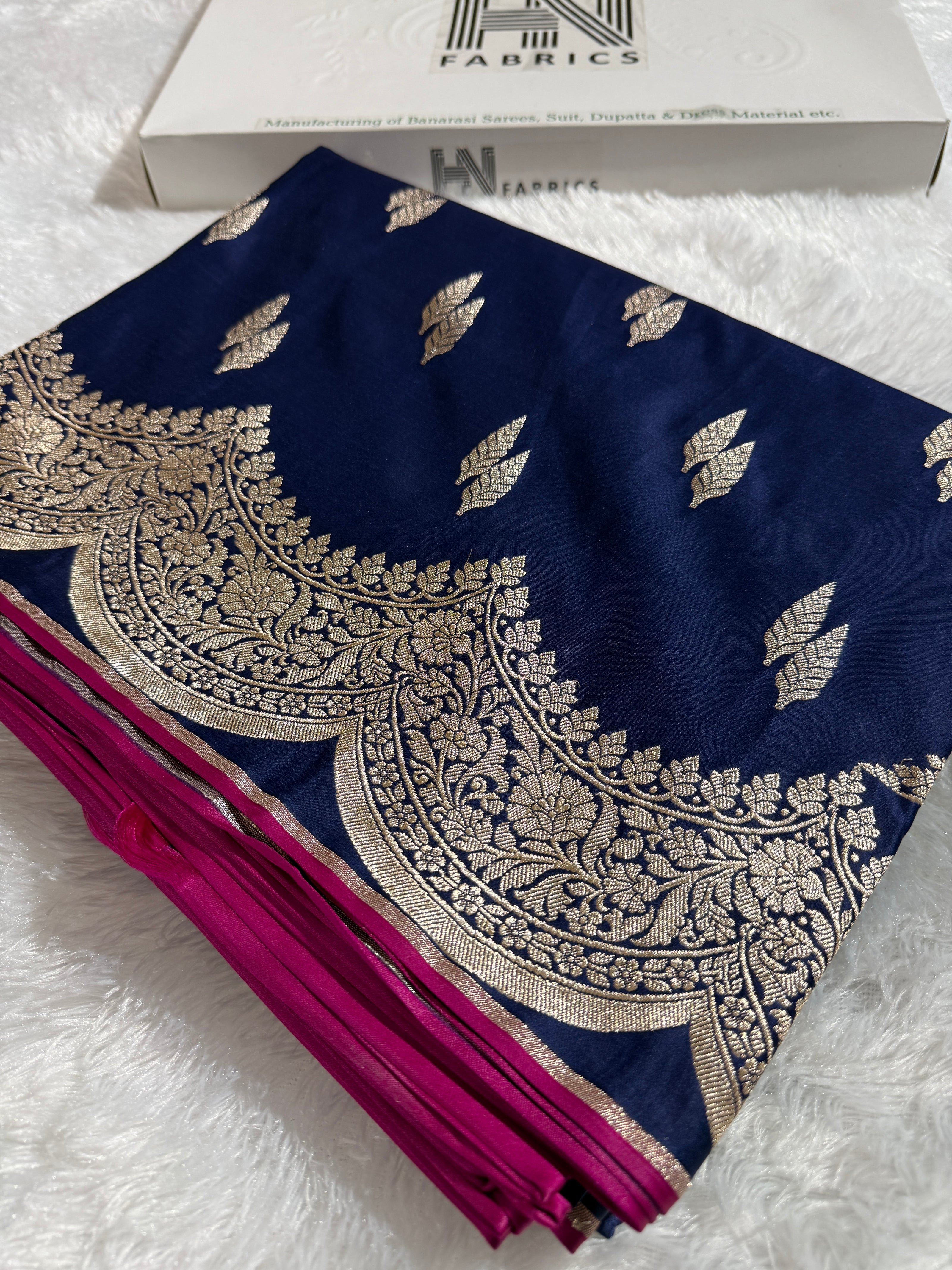 BANARASI MASHRU KATAN SILK SAREE HN530