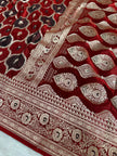 BANARASI MASHRU KATAN SILK SAREE HN536