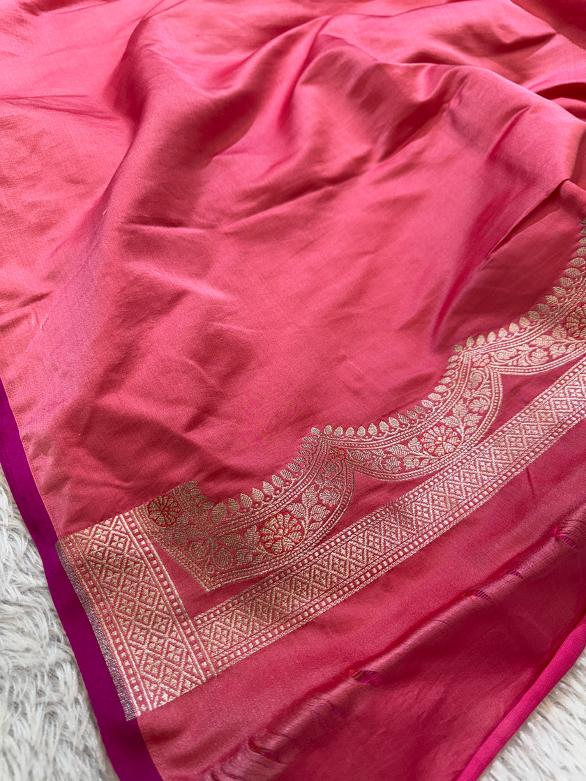 Banarasi Mashru Katan Silk Saree hn141
