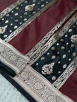 BANARASI MASHRU KATAN SILK SAREE MK012