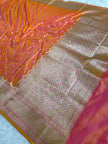 BANARASI MASHRU KATAN SILK SAREE HM535