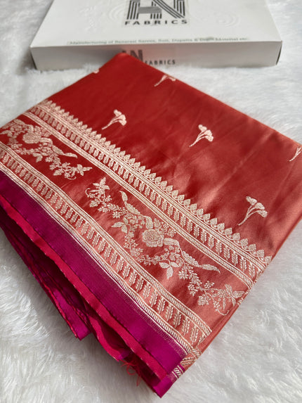 BANARASI MASHRU KATAN SILK SAREE HN529