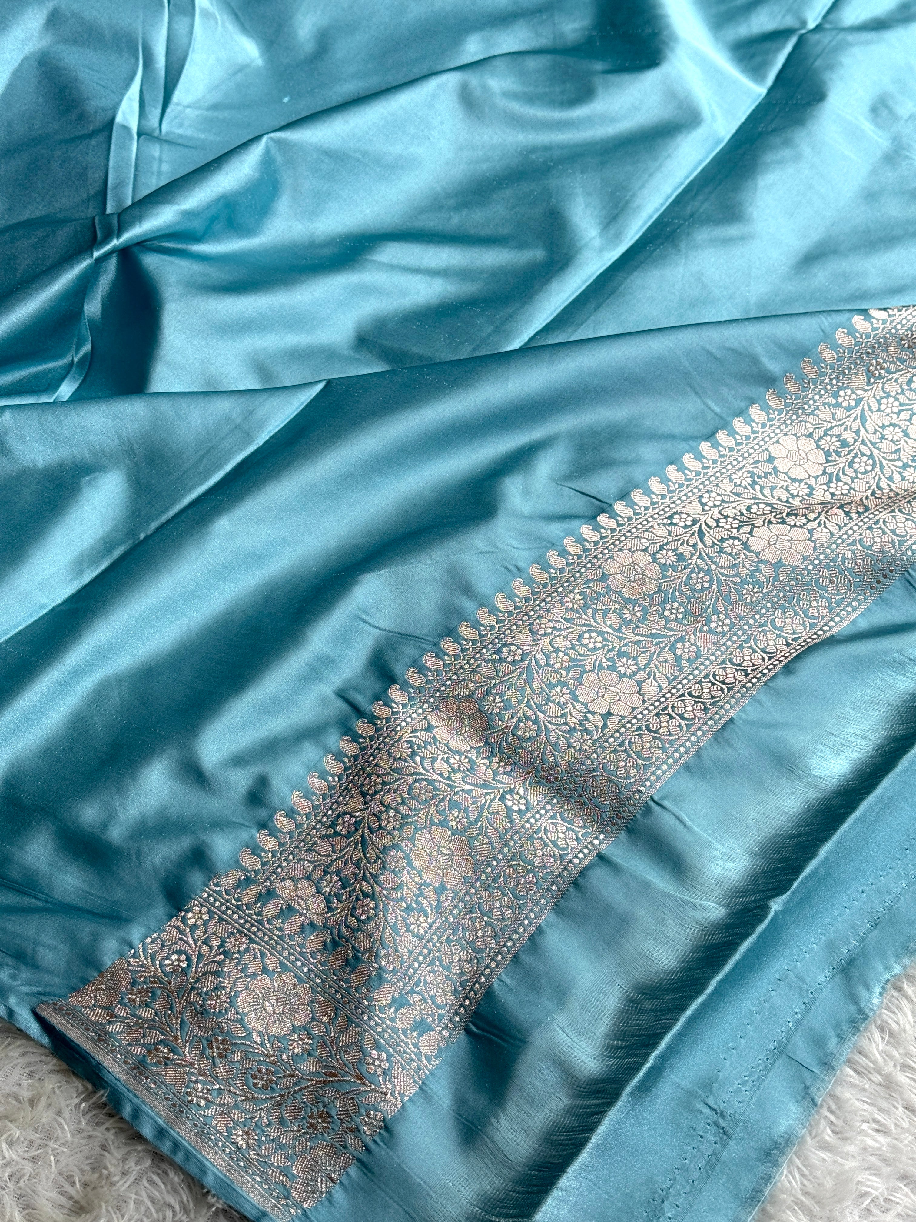BANARASI MASHRU KATAN SILK SAREE HN820