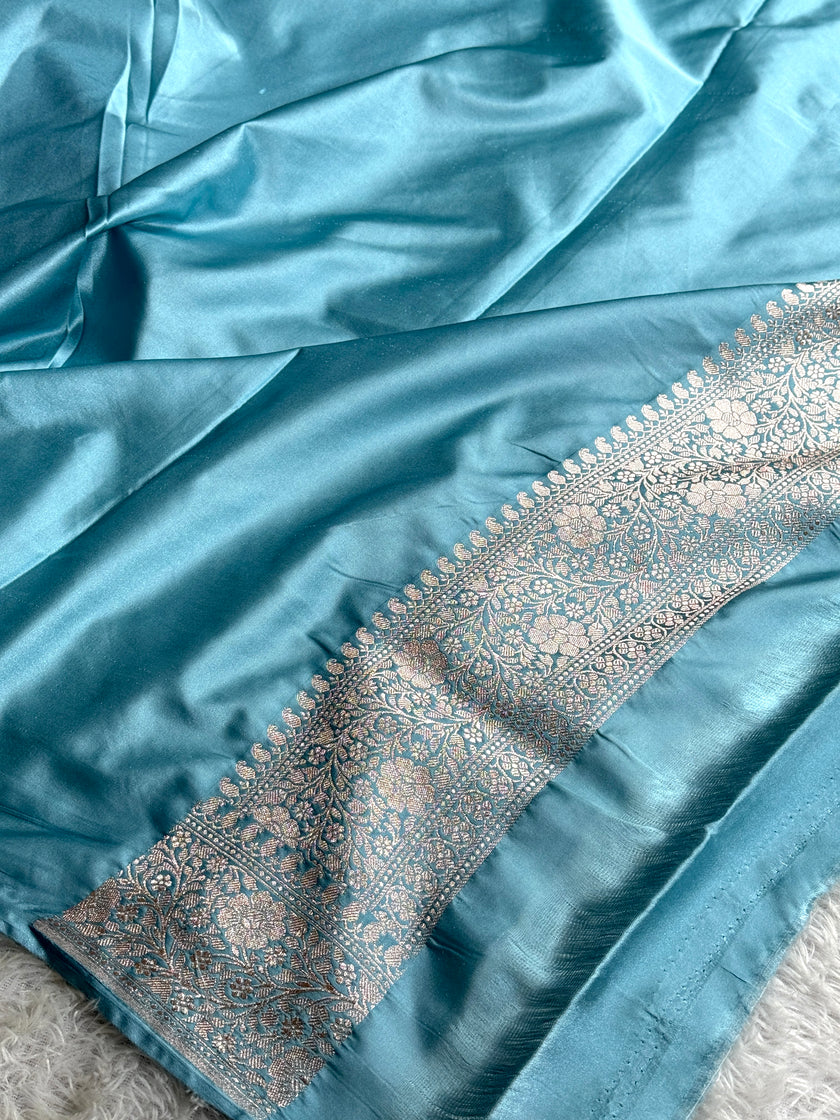 BANARASI MASHRU KATAN SILK SAREE HN820