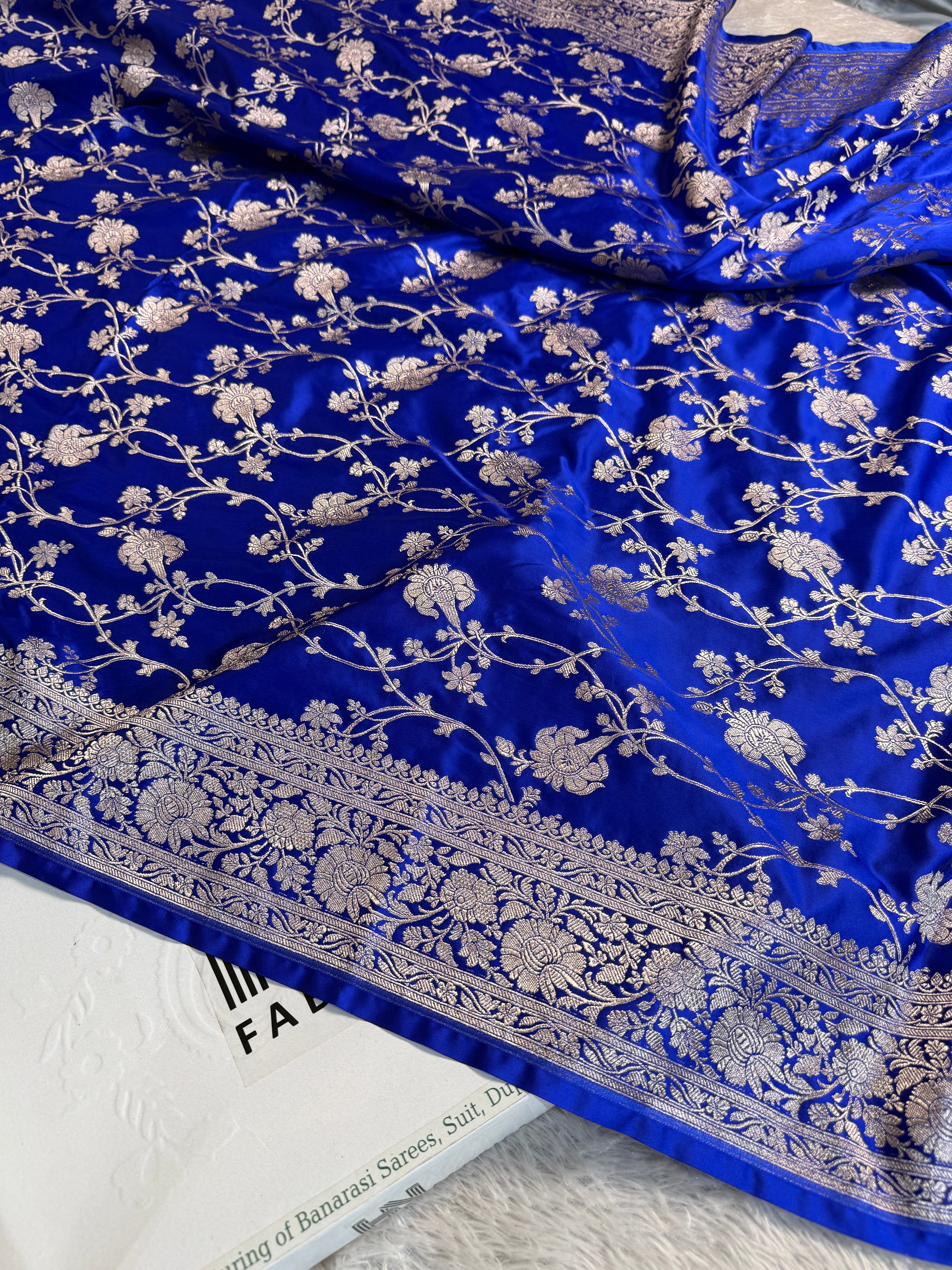 BANARASI MASHRU KATAN SILK SAREE HN551