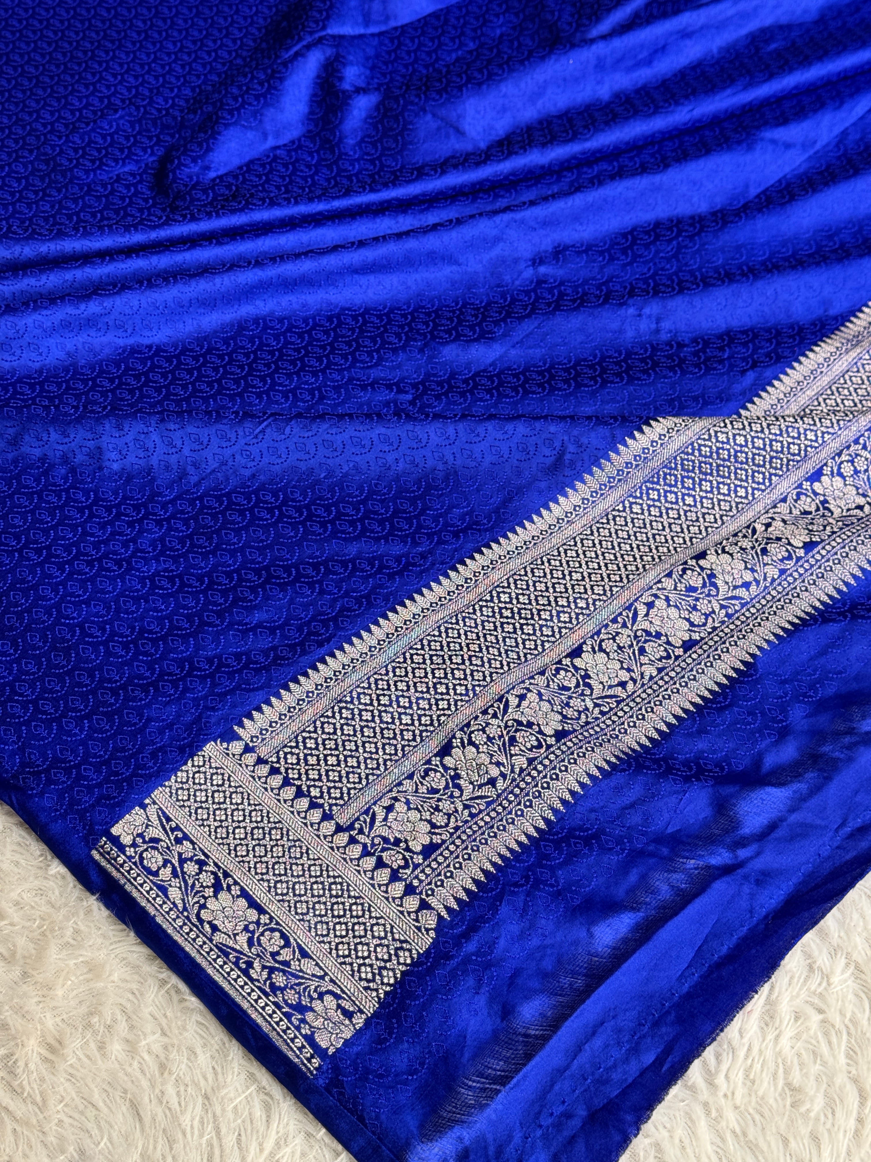BANARASI MASHRU KATAN SILK SAREE MK036