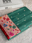 BANARASI MASHRU KATAN SILK SAREE MK071