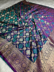 BANARASI MASHRU KATAN SILK SAREE HN198