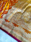 BANARASI MASHRU KATAN SILK SAREE HN528