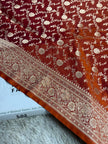 BANARASI MASHRU KATAN SILK SAREE HN950