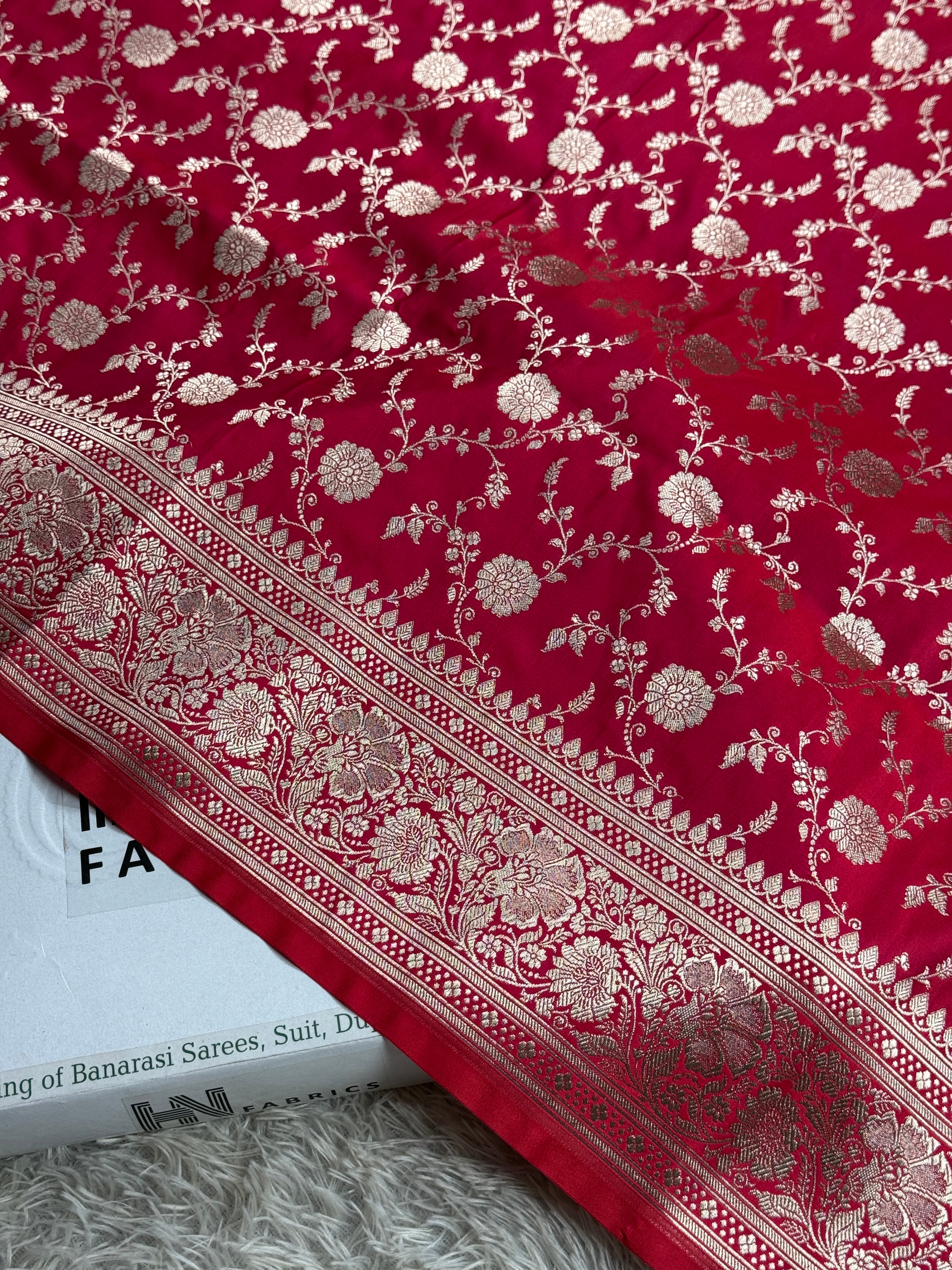 BANARASI MASHRU KATAN SILK SAREE HN950