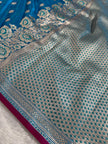 BANARASI MASHRU KATAN SILK SAREE 533