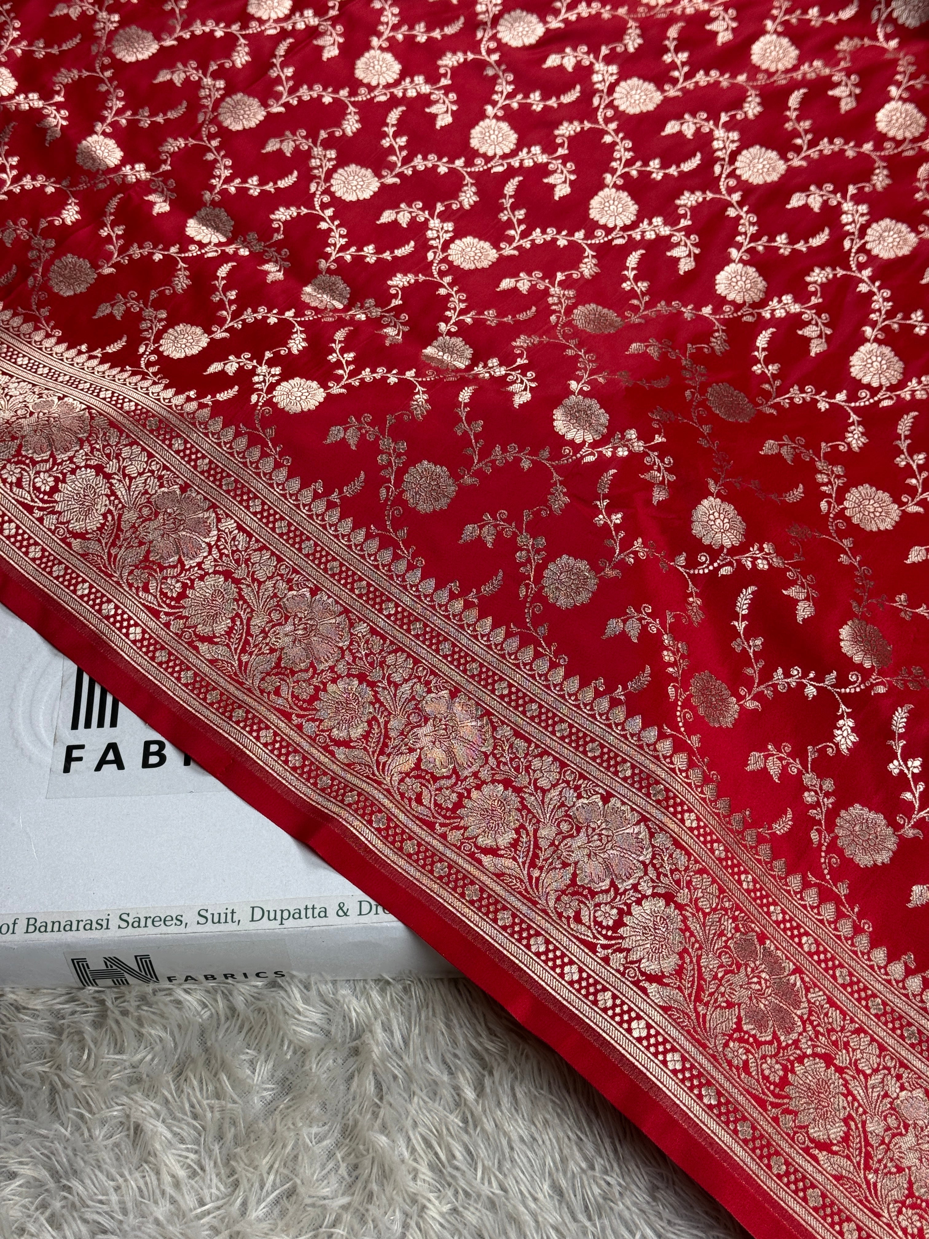 BANARASI MASHRU KATAN SILK SAREE HN950
