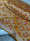 BANARASI MASHRU KATAN SILK SAREE MK016