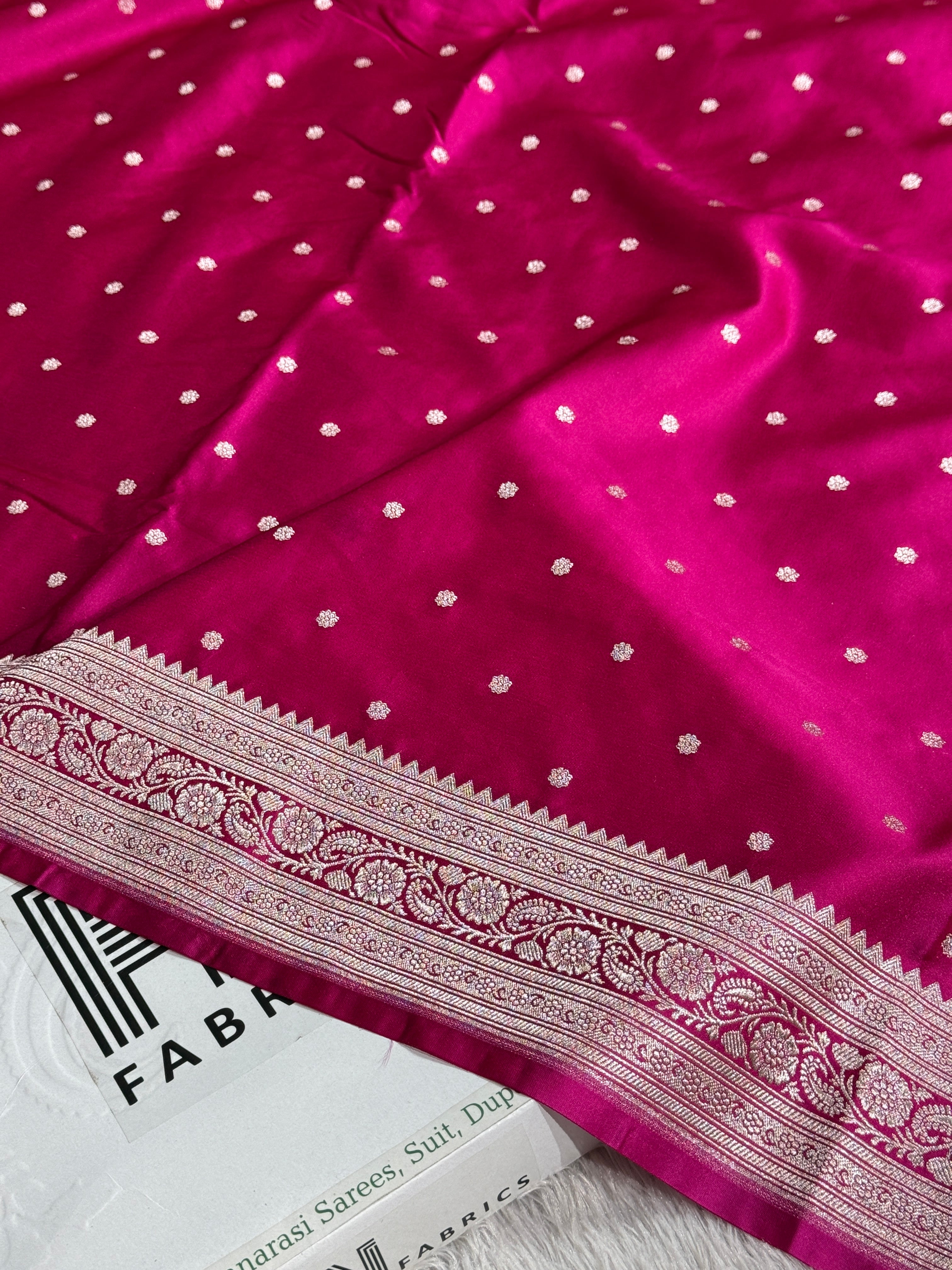 BANARASI MASHRU KATAN SILK SAREE HN542